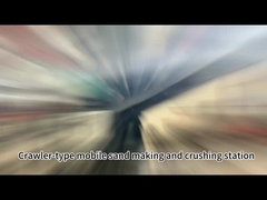 क्रॉलर प्रकार का मोबाइल रेत बनाने और कुचलने का स्टेशन2